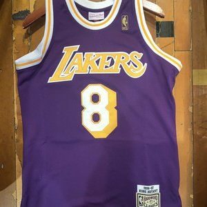 👣LA LAKERS Kobe Bryant #8 purple jersey